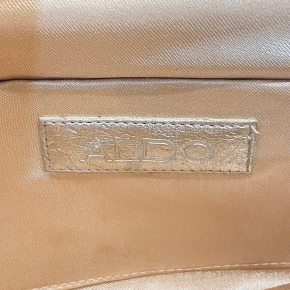 🌟HP🌟NWOT Gold Sequin Handbag/Clutch by Aldo - Picture 5 of 12